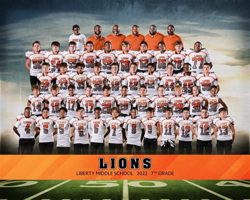7th Grade Football Team 